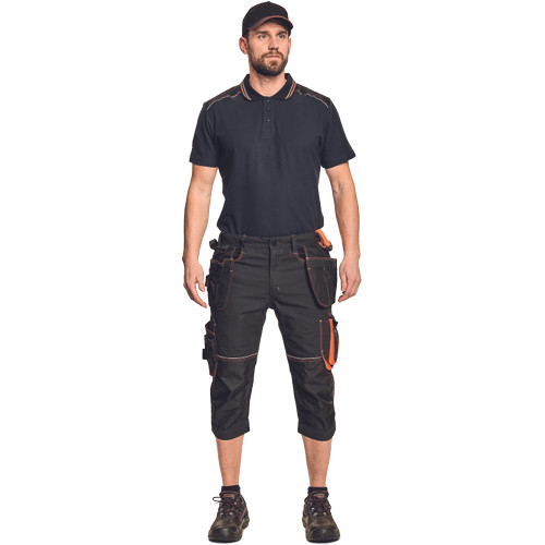 KNOXFIELD 320 3/4 nadrág antr/narancs 64