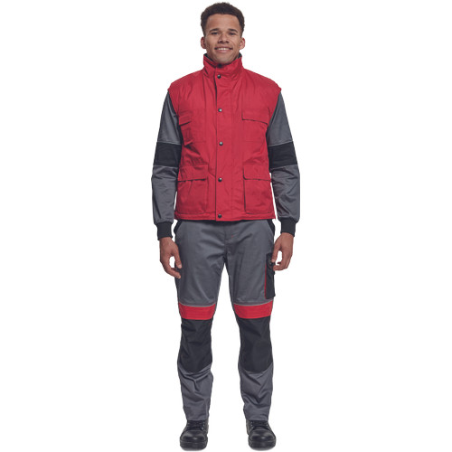 BEAVER mellény piros 3XL