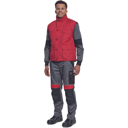 BEAVER mellény piros 3XL