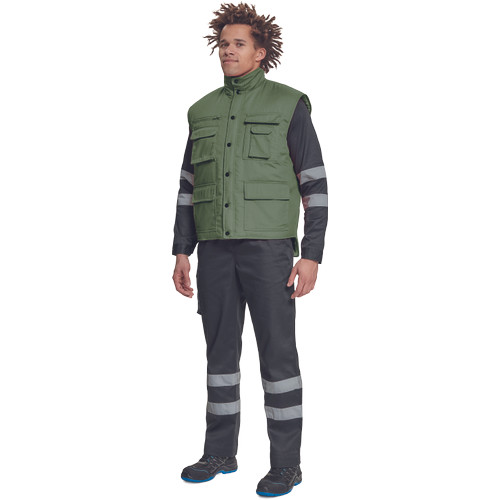 TRITON mellény zöld XL