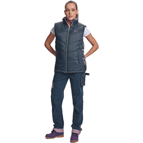 YOWIE női mellény navy/világos lila S