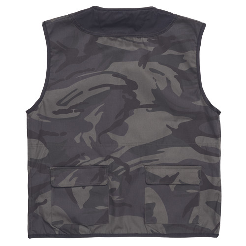 CRAMBE mellény terepmintás zöld 3XL