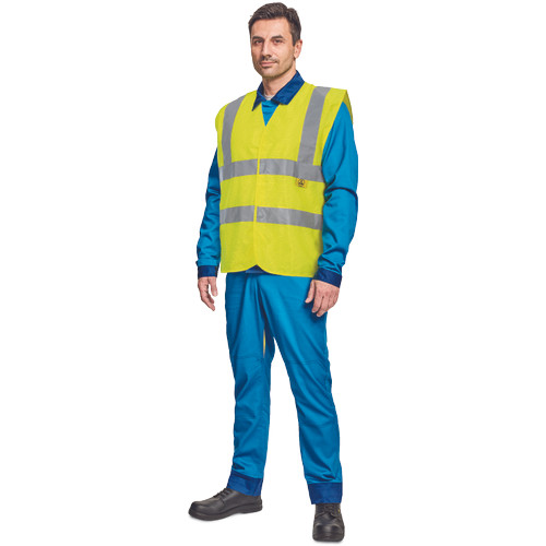 LYNX ESD mellény HV sárga 3XL