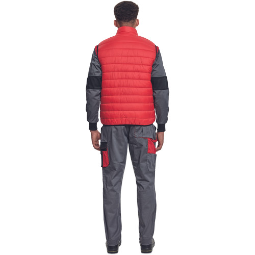 MAX NEO LIGHT mellény piros XL