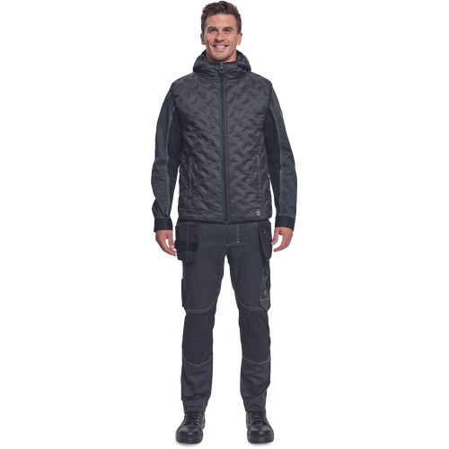 NEURUM Pehely mellény fekete 4XL