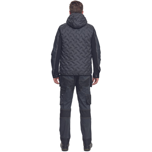 NEURUM Pehely mellény fekete 4XL