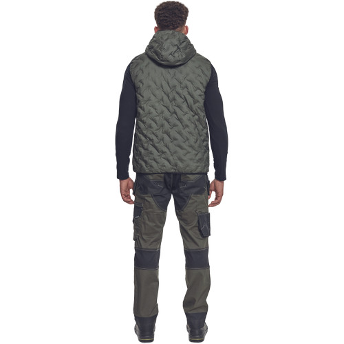 NEURUM Pehely mellény sötét olajzöld L