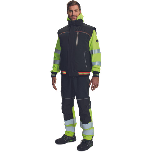 KNOXFIELD HVPS bélelt mellény sárga XXL