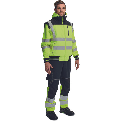 KNOXFIELD HVPS bélelt mellény sárga 3XL