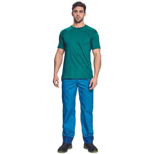 TEESTA póló tengerzöld S