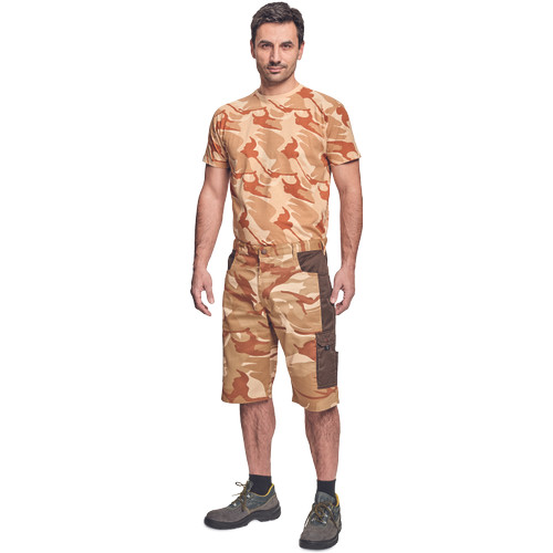 CRAMBE póló terepmintás bézs XS