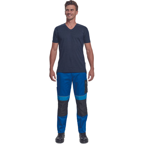 NOYO ESD V-póló navy L