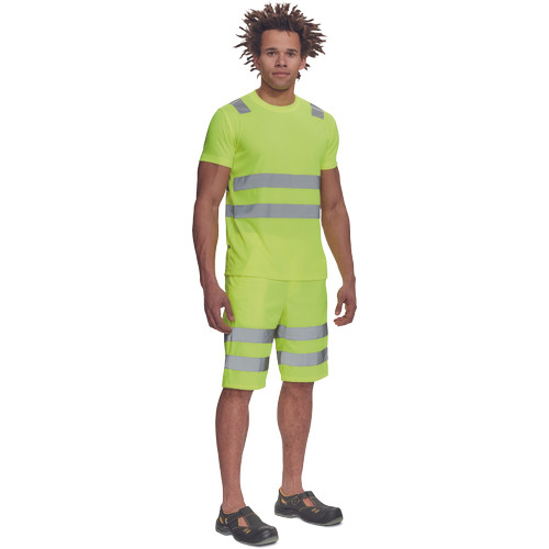 TERUEL Hi-Vis póló sárga 4XL