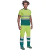 MONZON Hi-Vis póló sárga-zöld S