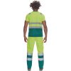 MONZON Hi-Vis póló sárga-zöld XL
