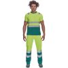 MONZON Hi-Vis póló sárga-zöld 5XL