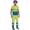 MONZON Hi-Vis póló sárga-zöld 5XL