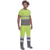 MONZON Hi-Vis póló sárga-szürke XS