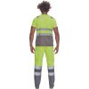 MONZON Hi-Vis póló sárga-szürke 3XL