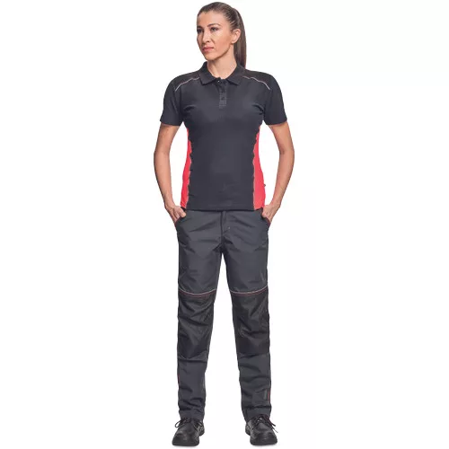 KNOXFIELD LADY galléros póló ant/pir XL