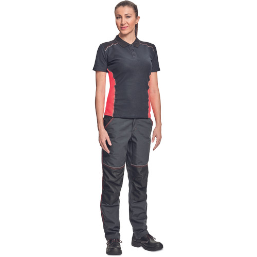 KNOXFIELD LADY galléros póló ant/pir XXL