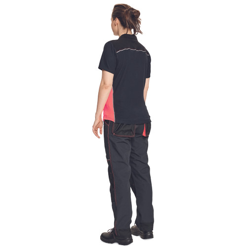 KNOXFIELD LADY galléros póló ant/pir XXL