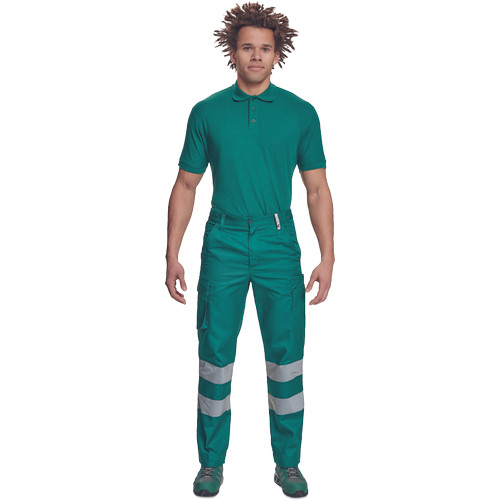 BANAR galléros póló sötétzöld XXL