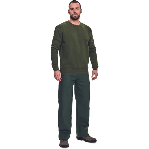 TOURS pulóver üveg zöld M