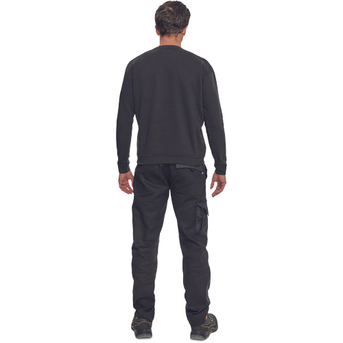 TOURS pulóver fekete 2XL