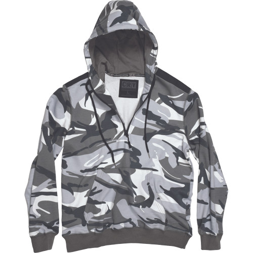 CRAMBE HOODIE terepmintás szürke 3XL