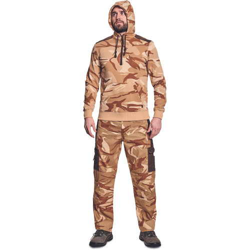 CRAMBE HOODIE terepmintás bézs 2XL