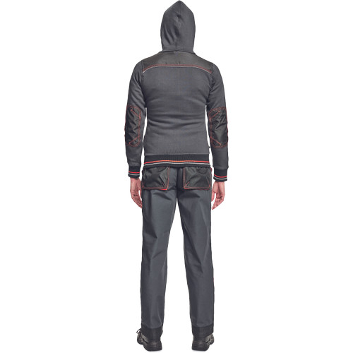 KNOXFIELD LADY kapuc.pulóver ant/pir XS