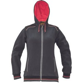 KNOXFIELD LADY kapuc.pulóver ant/pir XXL