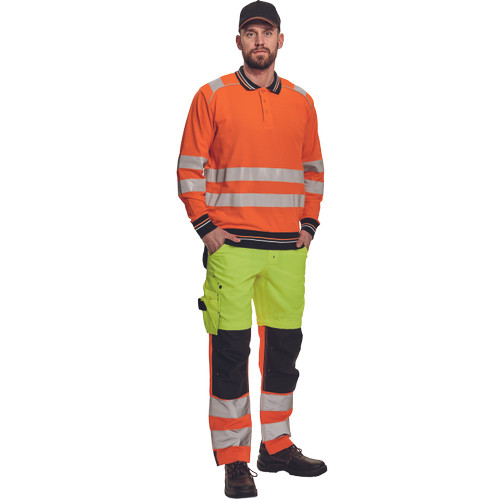 KNOXFIELD HV galléros pu narancssárga XS