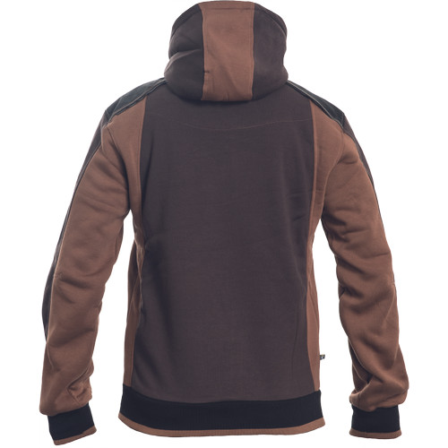 DAYBORO kapucnis kardigán sötét barna M