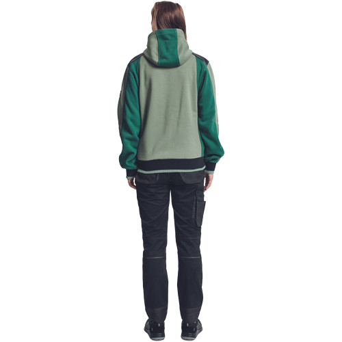 DAYBORO kapucnis kardigán sz.-zöld M