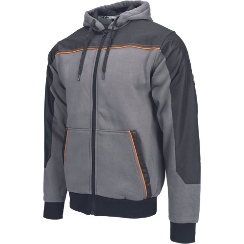 CREMORNE kapucnis kardigán szürke XL