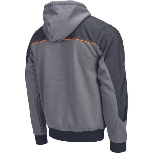 CREMORNE kapucnis kardigán szürke 3XL