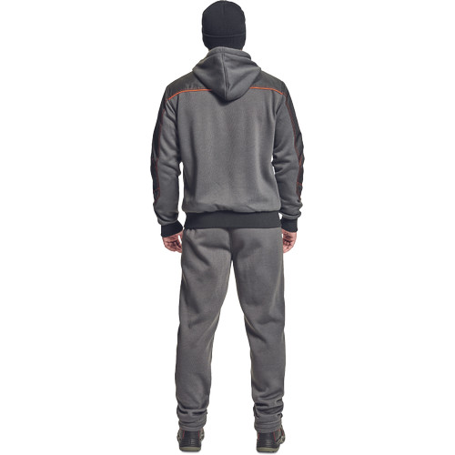 CREMORNE kapucnis kardigán szürke 3XL