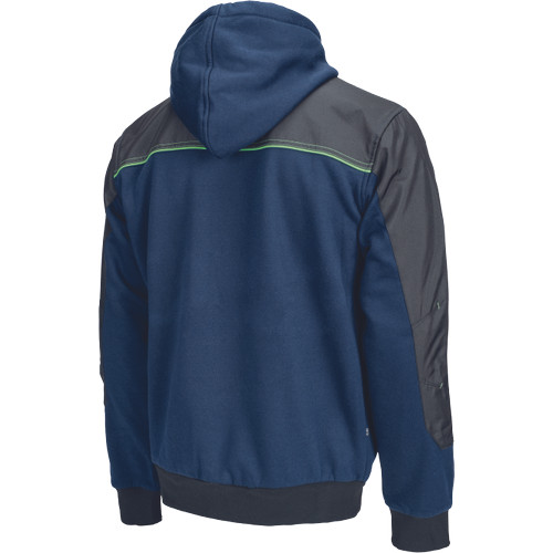 CREMORNE kapucnis kardigán navy XXL