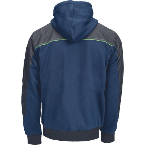 CREMORNE kapucnis kardigán navy 3XL