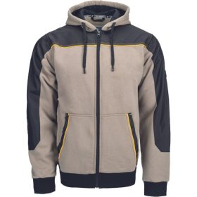 CREMORNE kapucnis kardigán olajzöld 4XL