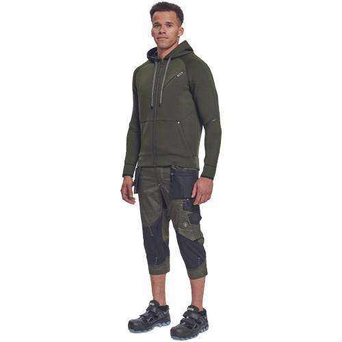 NEURUM kapucnis kardigán s.olajzöld XXL