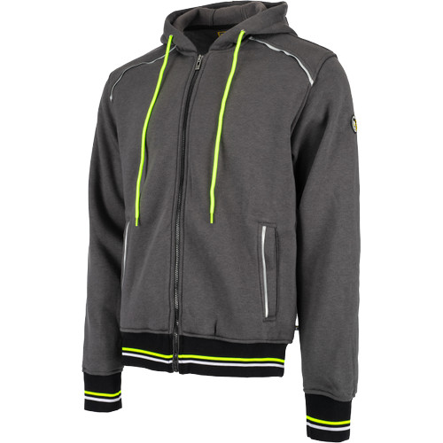 SHELDON kapucnis kardigán antracit XL