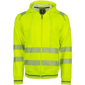 SHELDON HV kapucnis kardigán sárga 4XL