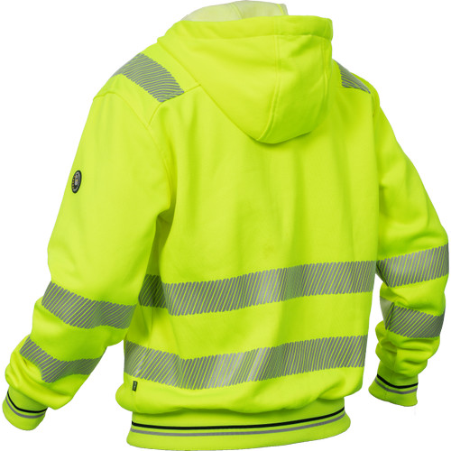 SHELDON HV kapucnis kardigán sárga 4XL