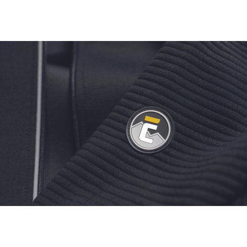 L-SURE CRAIG kapucnis kardigán fekete S