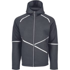 L-SURE CRAIG kapucnis kardigá fekete 4XL