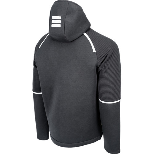 L-SURE CRAIG kapucnis kardigá fekete 4XL