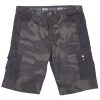 CRAMBE rövidnadrág terepmintás zöld M